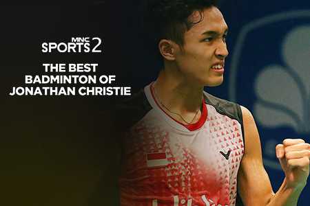 Live Streaming The Best Badminton Of Jonathan Christie Highlight